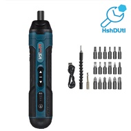 1 Set Electric Screwdriver USB Charging Precision Multi-function 3.6V Cordless Electrical Screwdrive