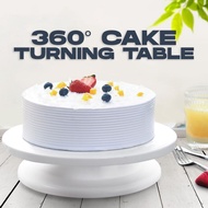 Turning Table Cake Decorating Turntable Stand, Cake Table 360 Degrees Display Stand