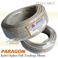 Paragon Speaker Cable Toa Audio Speaker Cable Round 3.6 AMP/20 AWG 1-ROL