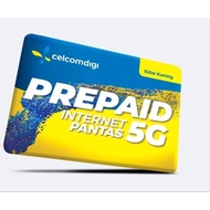 DIGI PREPAID SIM CARD 5G 4G UNLIMITED DATA UNLIMITED CALL