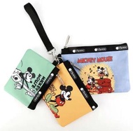 LeSportsac x Disney Mickey 米奇 手提包 收納袋  化妝袋 三件套 （訂購款）