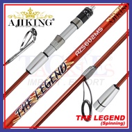 (5'7ft-7'0ft) Ajiking The Legend Joran Pancing Spinning Bottom Fishing Rod |Butt Joint