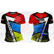 Grudge Suzuki Design 1 Motorcycle Full Sublimation T Shirt NEW