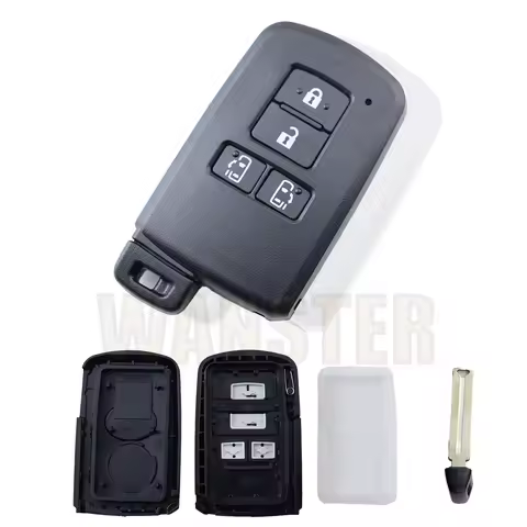 Car Key Shell Housing Case for Toyota Sienta Alphard Voxy Noah Esquire Harrier Vellfire Camry Coroll