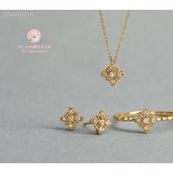 ❀nojess winter new winter night snow diamond 10K diamond earrings / earrings Japan purchasing