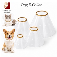 【SG】Dog Cone Collar Elizabeth Recovery Collar Adjustable E Collar for Large Medium Dogs After Surger