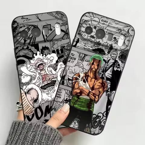 One Pieces Anime Luffy Z-Zoro Funda Phone Cover Case for Google Pixel 10A 7a 10 9 Pro XL 6 7 8 Pro 9