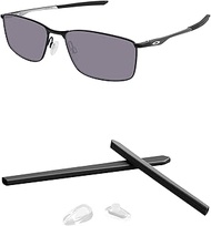 Kygear Black Silicone Replacement Repair Kit, Replacement Nose Piece & Temple Sleeve for Oakley Sock