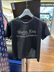 「預訂」 🇰🇷Matin Kim Logo 女裝短版Tee 韓國 代購