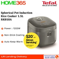 Tefal Spherical Pot Induction Rice Cooker 1.5L RK818A