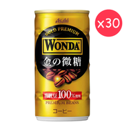 原箱 日本版ASAHI朝日Wonda微甜咖啡 原箱 30x185ml #2CNA1 #03360912 Mild Sweet Coffee#新舊包裝隨機發貨