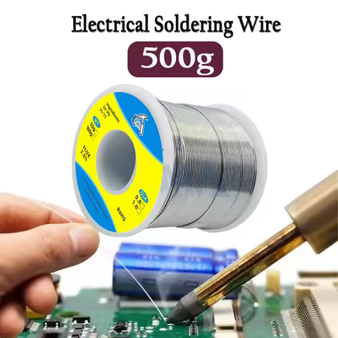 0.8/1.0mm 100g/200/500g Electronic Soldering Tin Wire Tin Melt Rosin Core Solder Soldering Wire Roll