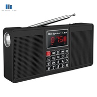 Multifunction Stereo Radio FM AM USB Rechargeable TF Play