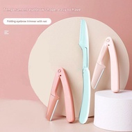 Eyebrow Razor Trimmer Safe Folding Portable Brow Trimmer Foldable Epilator Brow Remover Blades Hair 