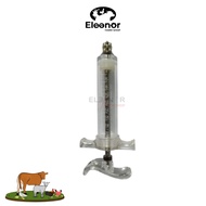 Eleanor Farm 20ml Syringe Tube TPX Mica Screw Tube Plastic Steel Syringe Syringe Syringe Capacity 20