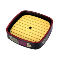 Chrysanthemum-shaped square tray for sushi sashimi 27*27cm