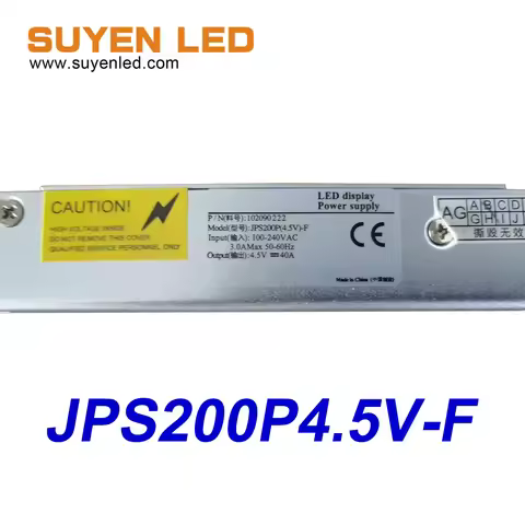 JPS200P4.5V-F LED Screen 4.5V 40A 200W Power Supply