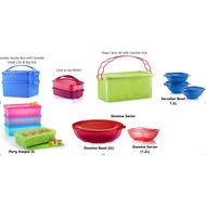 TUPPERWARE Click To Go 900ml/ Deep Carry-All 9.0L/ Jumbo Goody Box 2.0L+4.0L (AUTHENTIC)
