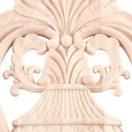 Miniature Wooden Vintage Wood Carved Corner Decal Wall Lamp Wall-Furniture Doors Decorative