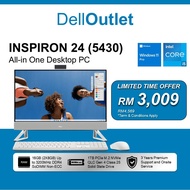Dell Inspiron 24 5430 Komputer Meja AIO All-in-One Desktop PC (Intel i5-1334U/5 120U/7 150U | 512GB/
