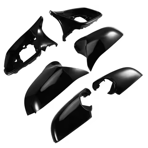 L92A-Rearview Mirror Cover Caps In Black For BMW 1 2 3 4 X Series F20 F21 F22 F23 F30 F35 F34 F32 F3