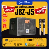 [ Hàng Nhập Khẩu ] Loa Xách Tay Di Động JBZ J5 - Loa Cao Cấp Bass 20cm Siêu Trầm Kèm 2 Micro Không D