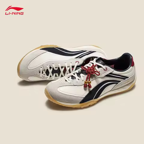 LI-NING FLOW Unisex Trendy Casual Shoes cushioning rebound comfortable sports sneakers AGCW002