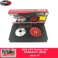 Pulley Set CVT RS8 BEAT FI TARAGSIT RED