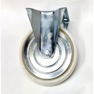 Trolley Wheels Trolley/s Nylon Trolley/s 8" Inch Fixed-OffNilon