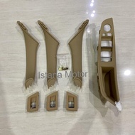 BMW F10 series 5 inner door Handle COMPLETE beige