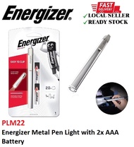 Energizer Metal Pen Light with 2x AAA Battery - PLM22