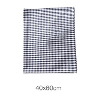 Simple Cotton Linen Dining Mat Square Shape Kitchen Tablecloth Plate Background Cloth for Photograph