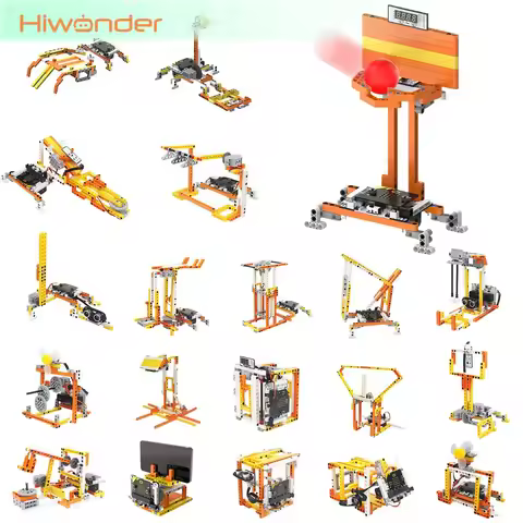 Hiwonder DaDa:bit AI Programmable Blocks Educational Robot (without Micro:bit Mainboard) for DIY