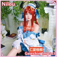 【Love Wutong】 Nilou cosplay Genshin cosplay Genshin Impact Nilou cosplay clothing Halloween costume 