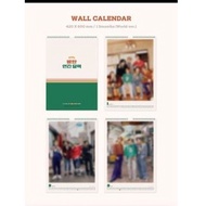 [Onhand &amp; Sealed] BTS SG21 Wall Calendar Season's Greetings 2021