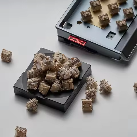 OW Owlab Ti Magnetic Switch 40g 50g RGB PC Trigger Stability Magnetic Keyboard Switches for ATK EDGE