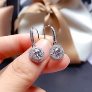 Solitaire Oval 4ct Lab Diamond cz Ring 100% Original 925 sterling silver Engagement Wedding band Rin