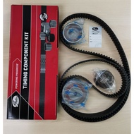 Mitsubishi FTO 2.0, 6A12, V6 DOHC Turbo timing belt kit set, 100,000km, Made in Japan, (232YU30)(Miv