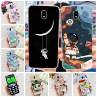 Lovely Astronaut Casing Samsung Galaxy J7 2017 J730F / J7 Pro Case Soft Silicone Phone Back Cover Samsung J7 Pro Bumper