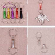 [Amleso2] 2PCS Detachable ,    s Lock Holder Dual Split Rings for Handy outdoor Accessories