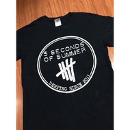 Second-Hand Band Shirt 5 SECONDS OF SUMMER (2014) Size S