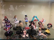 Figure 清位 冇盒 全走 公仔手辦 Qposket Disney 白雪公主 刑部姬 監獄公主 初音 海賊王 Eva 真希波 鬼滅 lovelive 黑澤 國木田花丸  早坂愛 四宮輝夜 史萊姆 