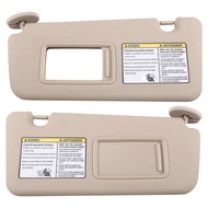A70X-74320-42420-B0 Car Sun Visors Sunvisor With Makeup Mirror For Toyota RAV4 2004-2005 Car Accesso
