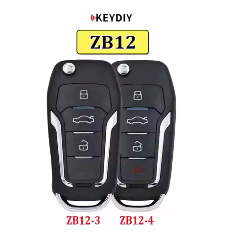 KEYDIY ZB12 Universal KD Smart Key Keyless Go ZB12-3 ZB12-4 ZB Series Car Remote Control Key Fob for