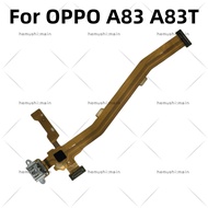 For OPPO A83 A83T A83M Charging Port USB Charger Connector Flex Cable Microphone USB Charging Dock P