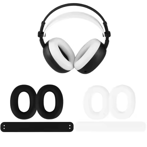 Silicone Headband Cover Replacement Kit Ear Cushion For Sony INZONE H9 II Over-Ear Headphones, Soft 
