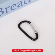 Raimondo Aluminum Alloy Hanging Buckle Outdoor Safety Catch No. 5 D-type Hiking Buckle Backpack Hook
