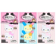 Sanrio 日本正版 髮夾 頭飾 (Face) Hello Kitty Charmmy Kitty Usahana