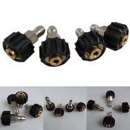 [HOT] 1/4 3/8 inch Quick Connect Male to M22 14 15 mm Female Pressure Washer Adapter