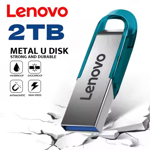 Original Lenovo USB Flash Drive 2TB 1TB USB 3.0 High Speed U Disk 512GB Metal OTG Pendrive USB Memor
